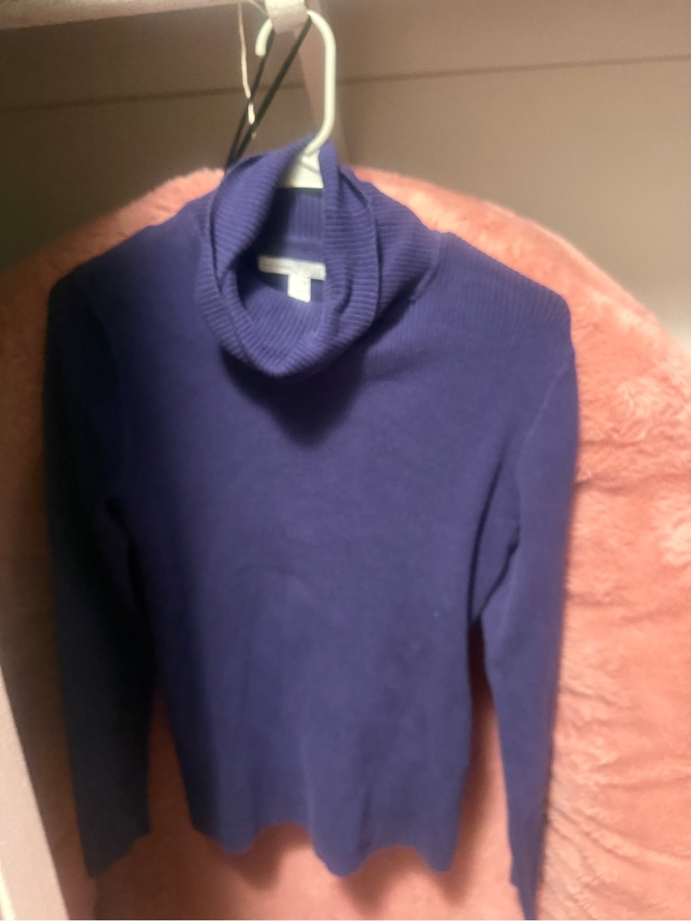 Old navy turtleneck, purple Cowl Neck Navy Women's Sweater